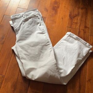 Liverpool white straight leg jeans 16/33